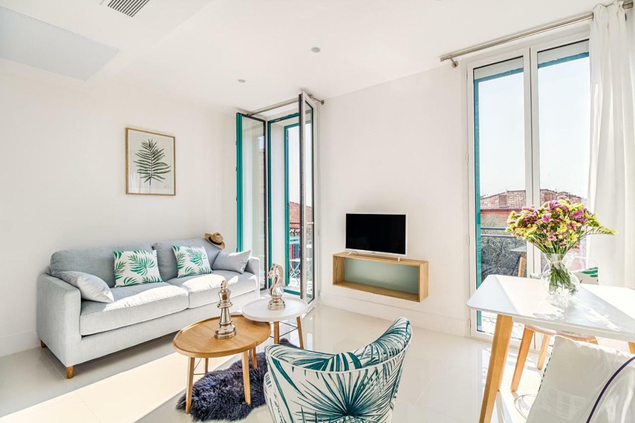 New ! Sea View Design + Balcony 203 Apartment Villefranche-sur-Mer Bagian luar foto