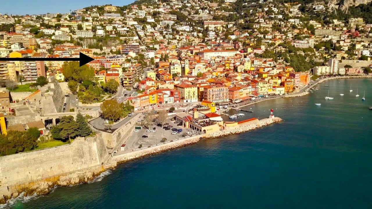 New ! Sea View Design + Balcony 203 Apartment Villefranche-sur-Mer Bagian luar foto